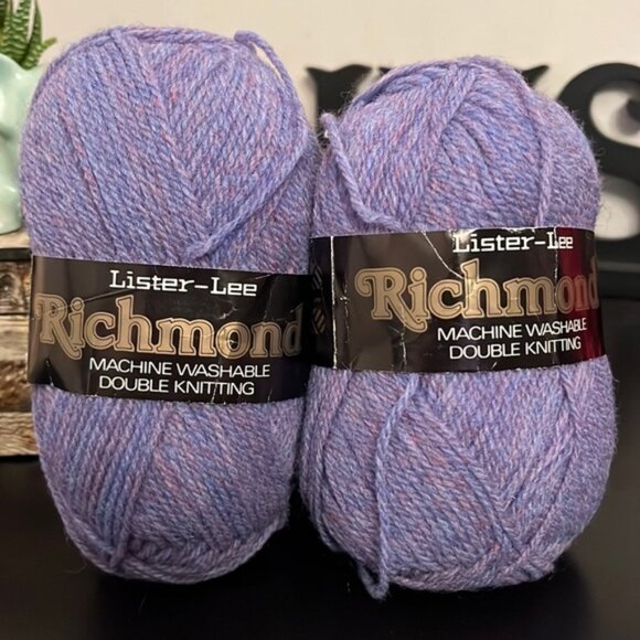 Lister-Lee Other - NWT Vintage RICHMOND DK YARN from Lister Lee - Banjocool - Lot of 2 Balls